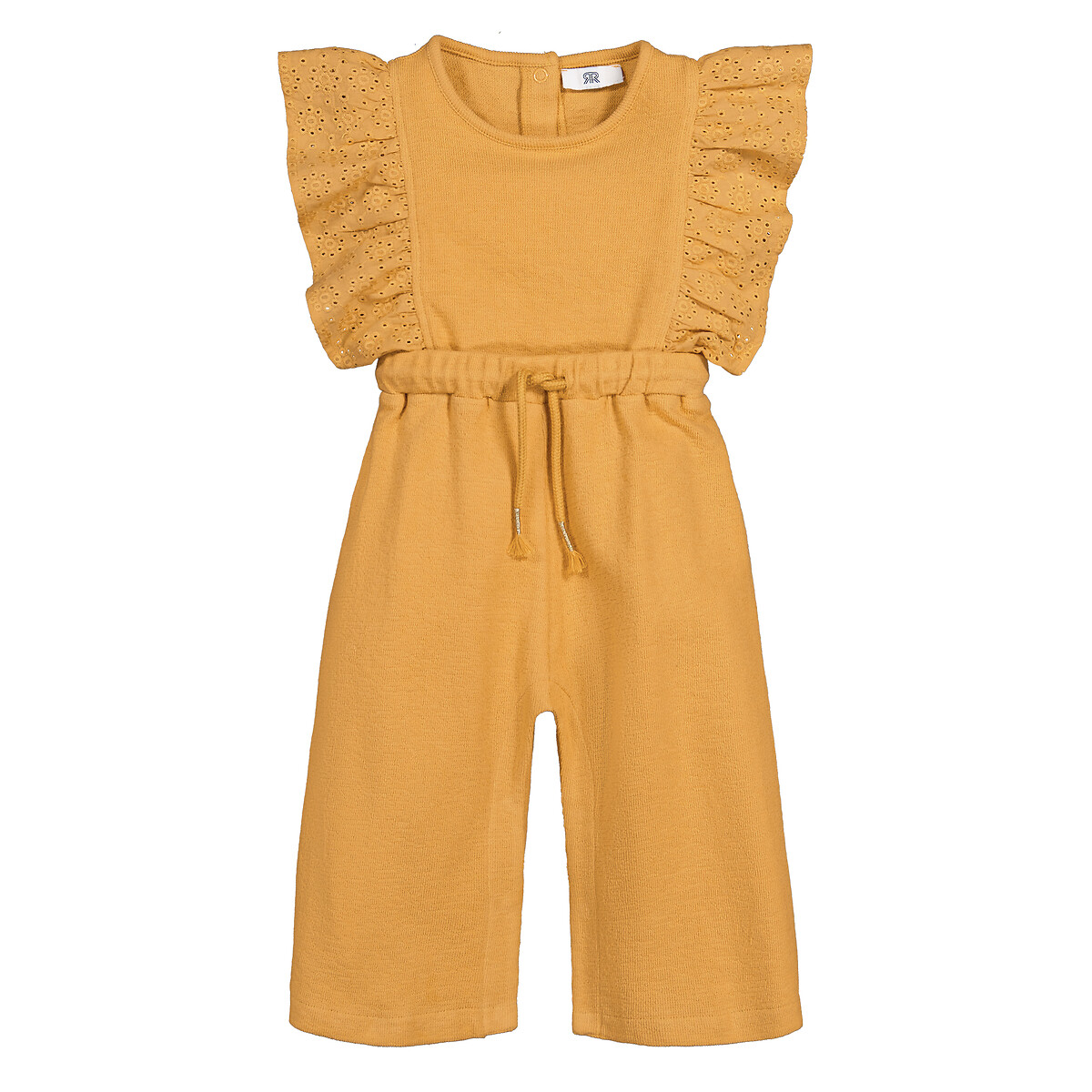 Jumpsuit mit langer Hose, Volants, Stickereien von LA REDOUTE COLLECTIONS