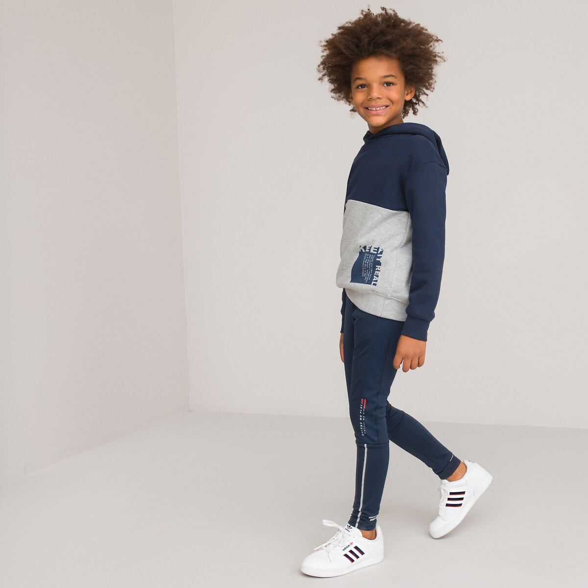 Kapuzensweatshirt, zweifarbig von LA REDOUTE COLLECTIONS