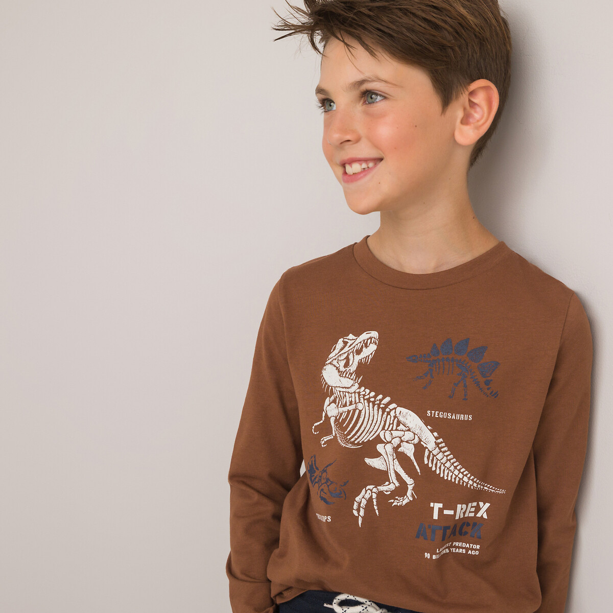 Langarmshirt mit Dinoprint von LA REDOUTE COLLECTIONS