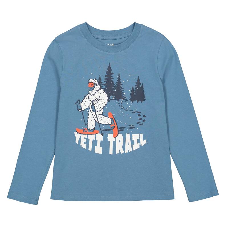 Langarmshirt mit Yeti-Print von LA REDOUTE COLLECTIONS