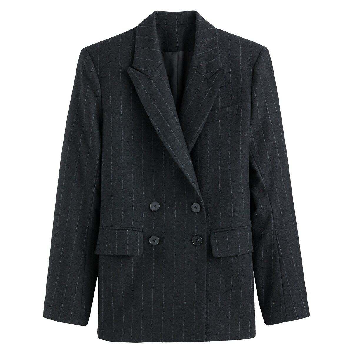 Nadelstreifen-Blazer, gerade Form von LA REDOUTE COLLECTIONS