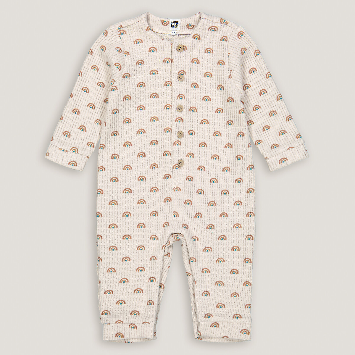Overall aus Waffelpikee von LA REDOUTE COLLECTIONS