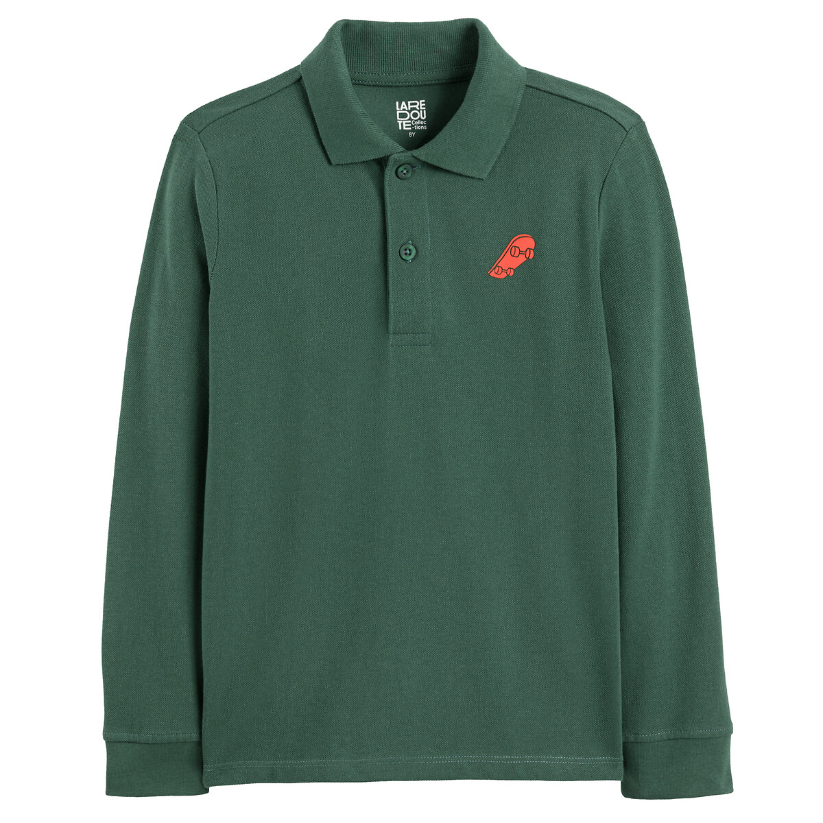 Poloshirt, lange Ärmel von LA REDOUTE COLLECTIONS