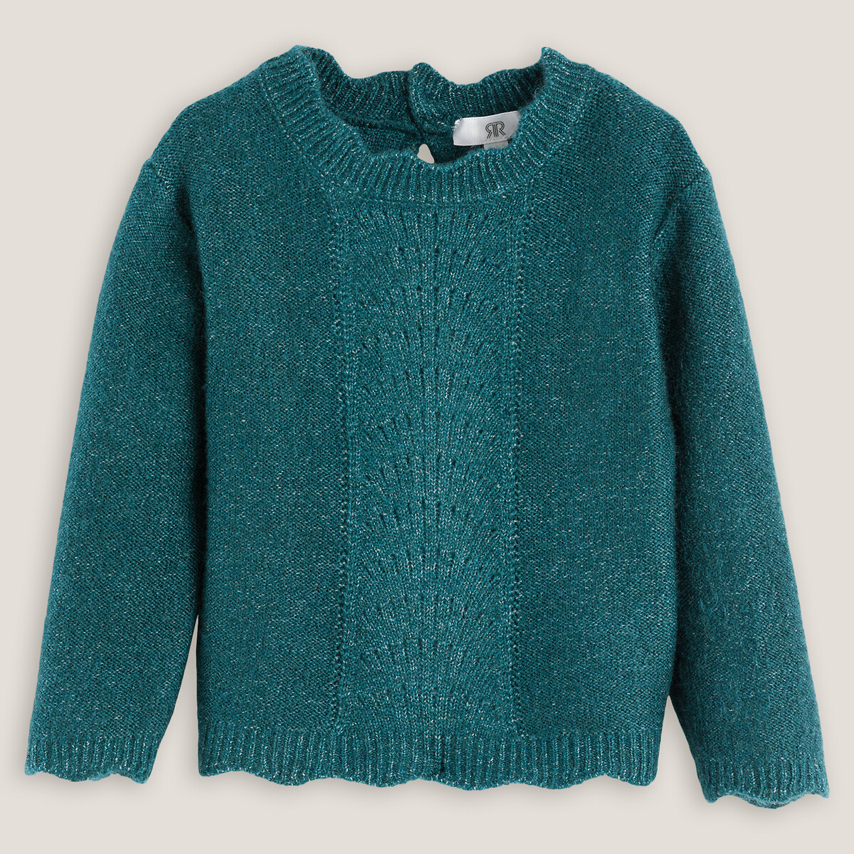 Pullover mit Ajourmuster, Grobstrick von LA REDOUTE COLLECTIONS