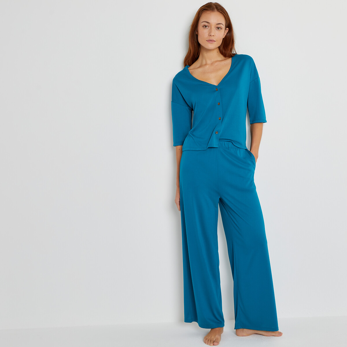 Pyjama aus Jersey von LA REDOUTE COLLECTIONS