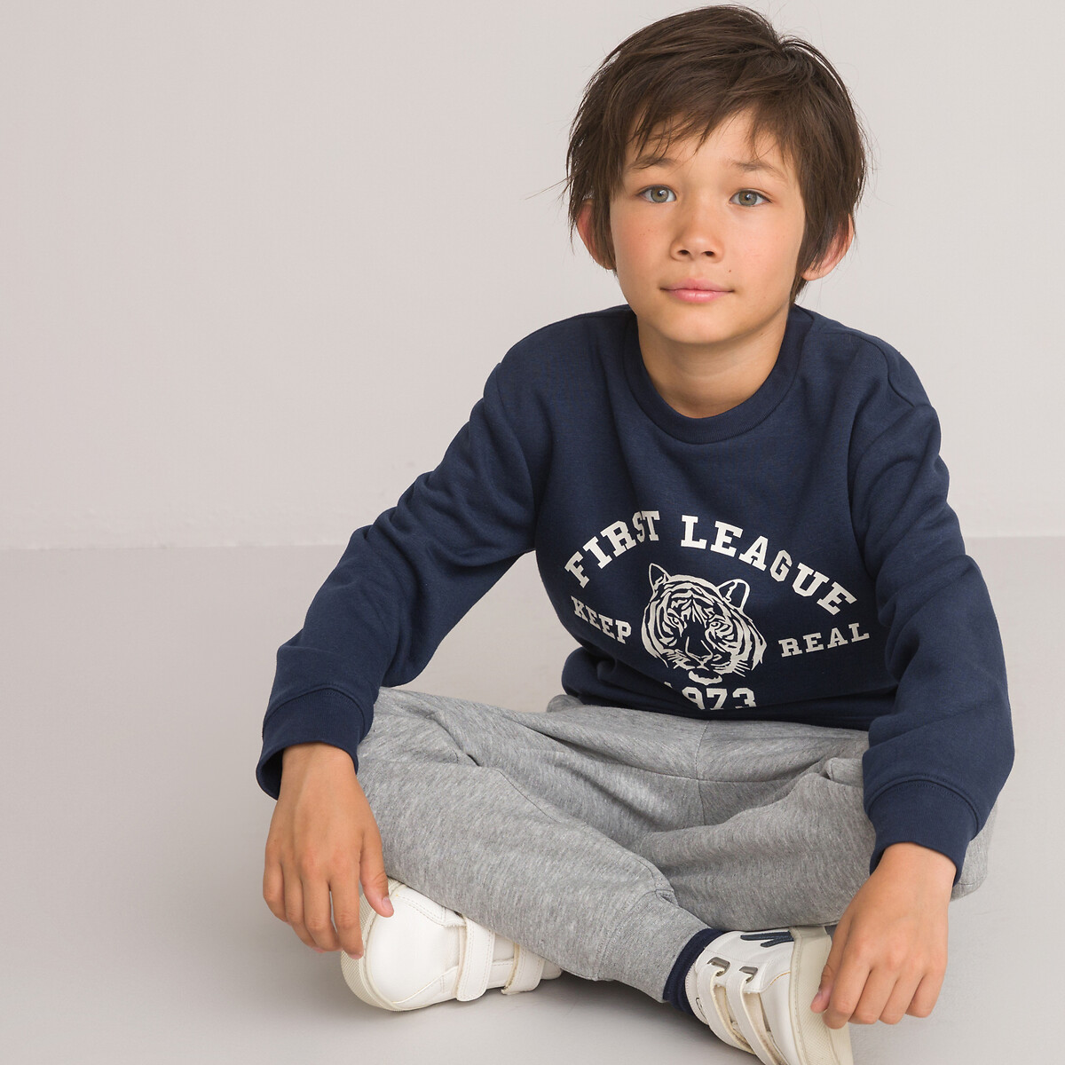 Set aus Sweatshirt und Sweathose von LA REDOUTE COLLECTIONS