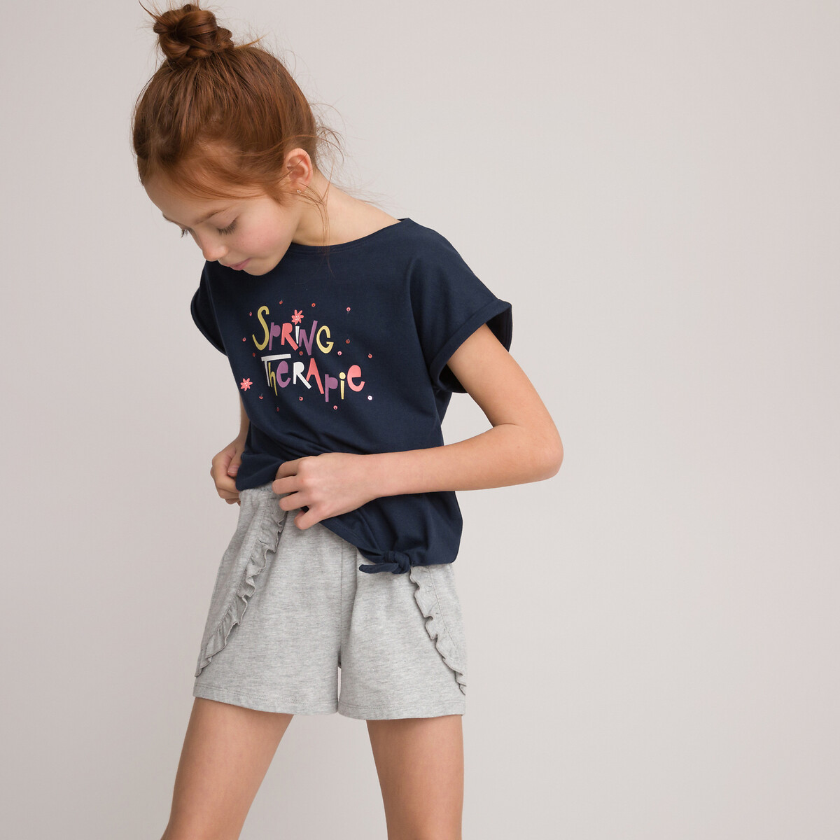 Shorts mit Rüschen, 3-12 Jahre von LA REDOUTE COLLECTIONS