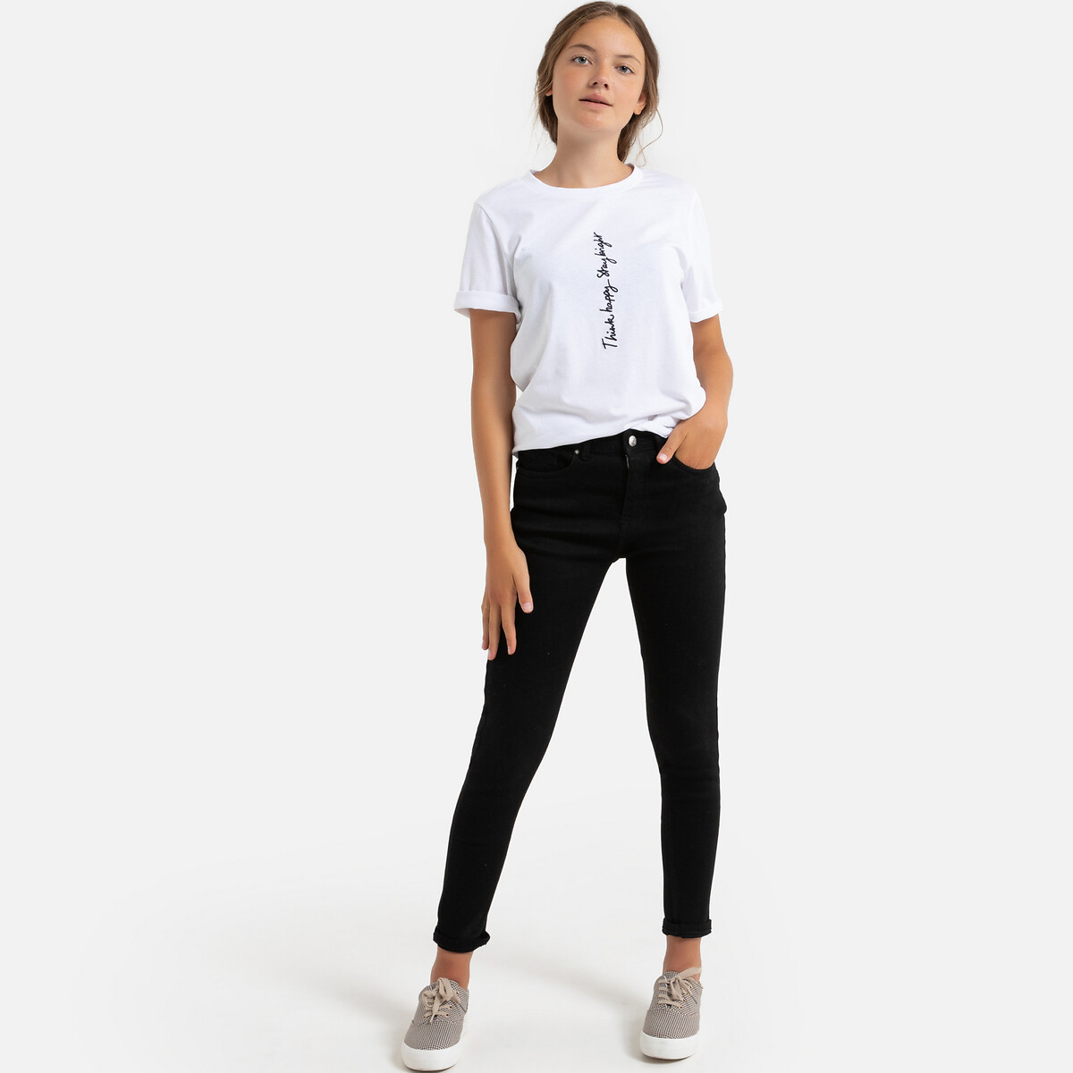High-Rise-Jeans, Skinny-Fit von LA REDOUTE COLLECTIONS