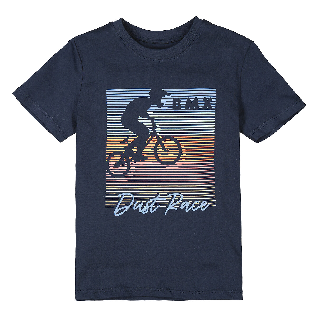 T-Shirt mit BMX-Motiv, runder Ausschnitt von LA REDOUTE COLLECTIONS
