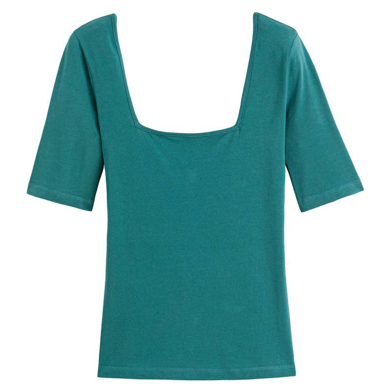 T-Shirt mit Karree-Ausschnitt von LA REDOUTE COLLECTIONS