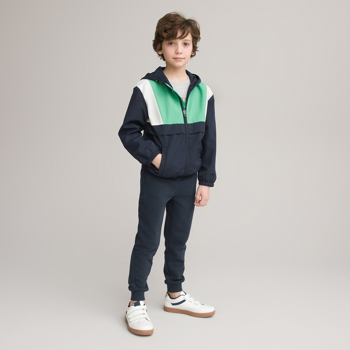 Windbreaker mit Kapuze, 3-14 Jahre von LA REDOUTE COLLECTIONS