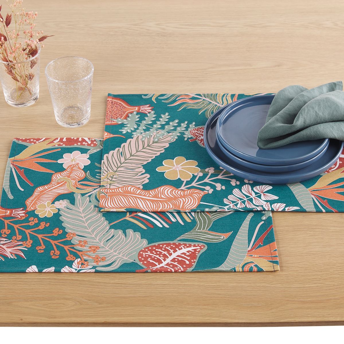 2er-Pack Tischsets Tropic von LA REDOUTE INTERIEURS