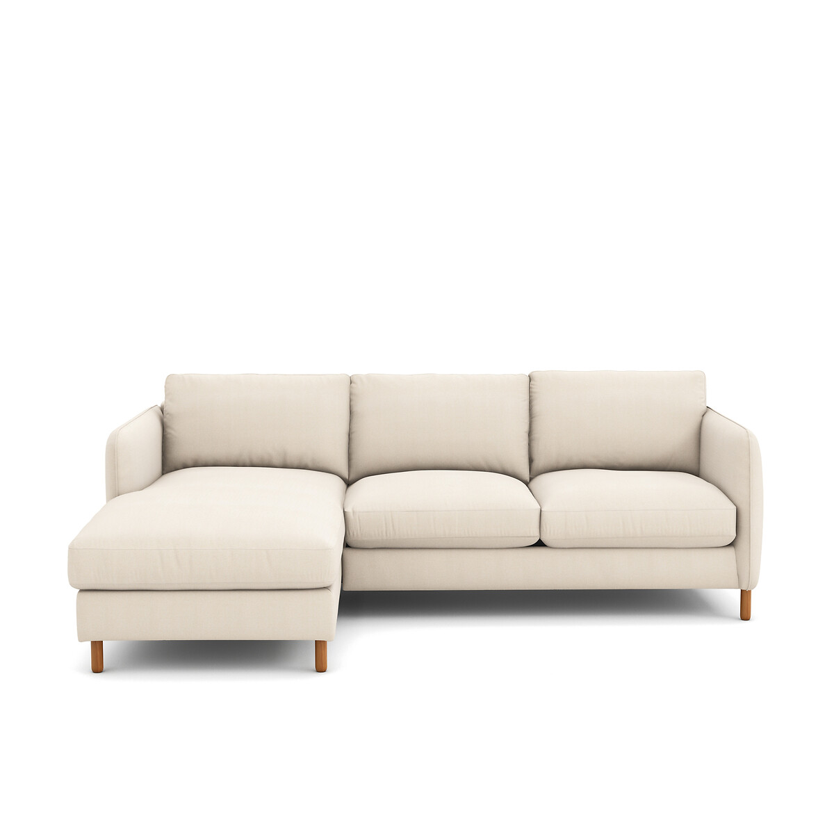 Eckschlafsofa Loméo mit Ecke links, Polyester meliert von LA REDOUTE INTERIEURS