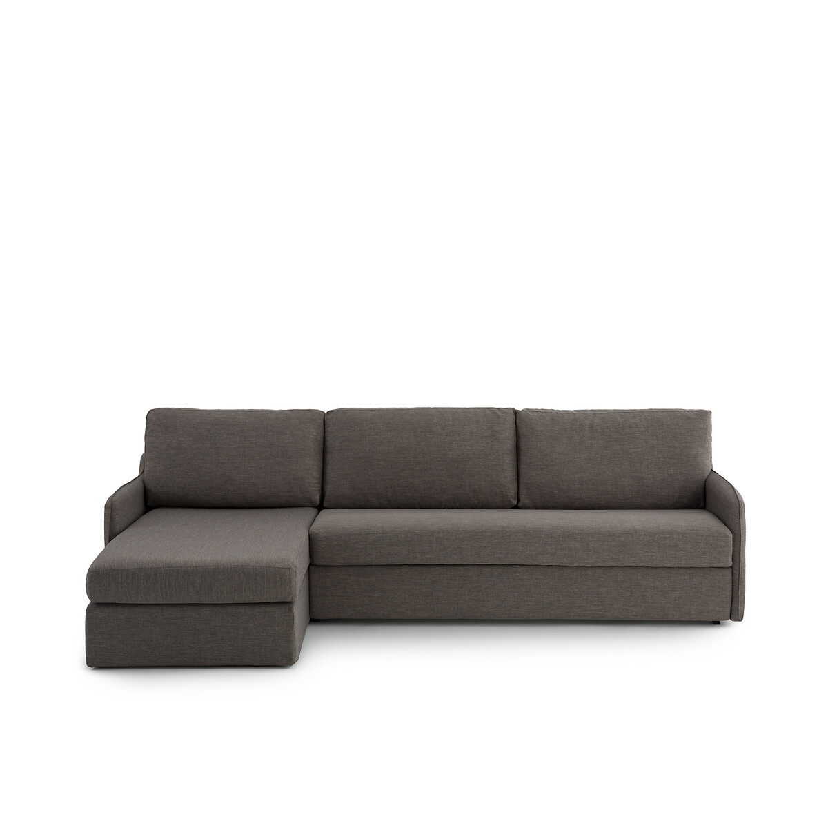 Eckschlafsofa Nano, Strukturgewebe meliert, Bultex von LA REDOUTE INTERIEURS