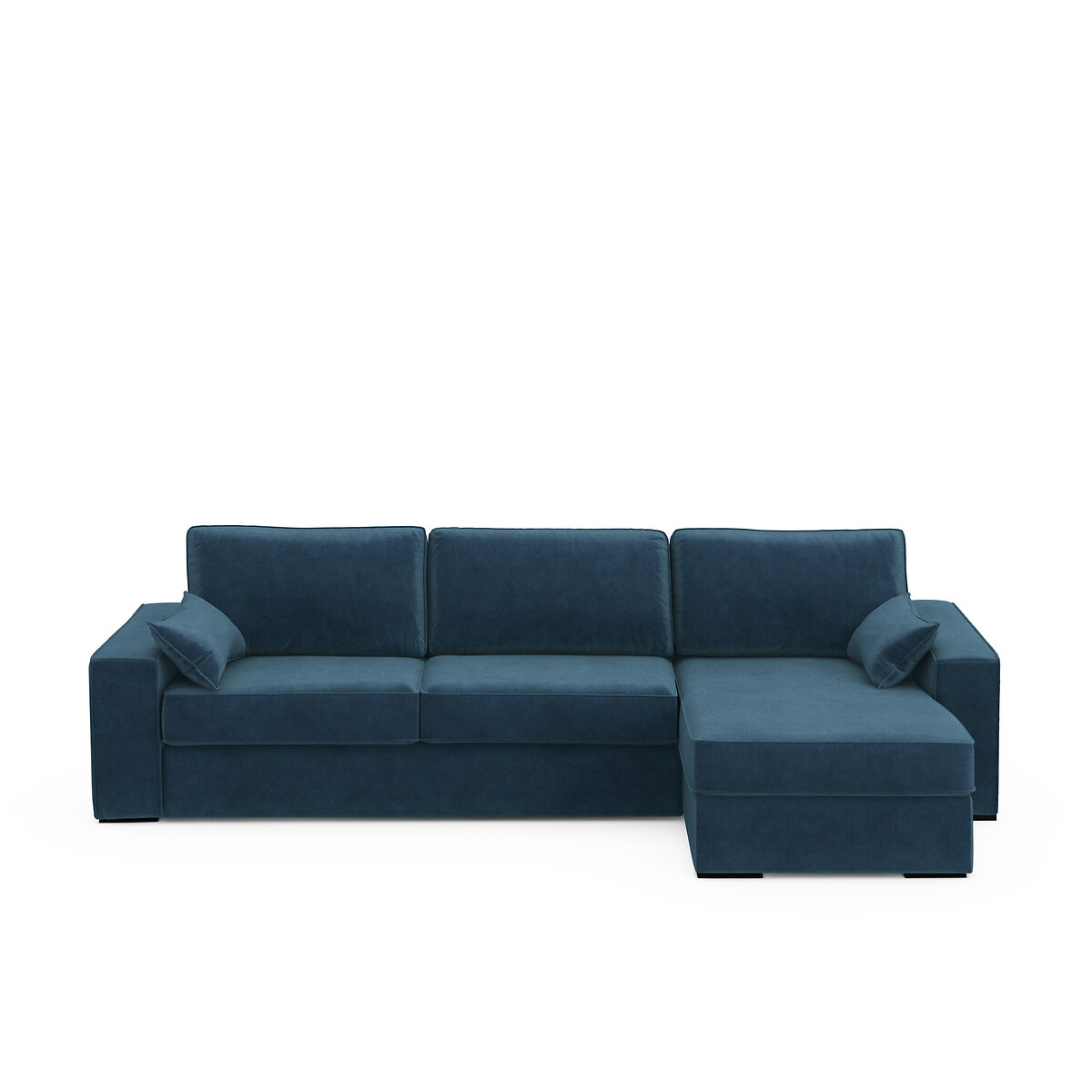 Eckschlafsofa Cécilia, Samt, Bultex von LA REDOUTE INTERIEURS