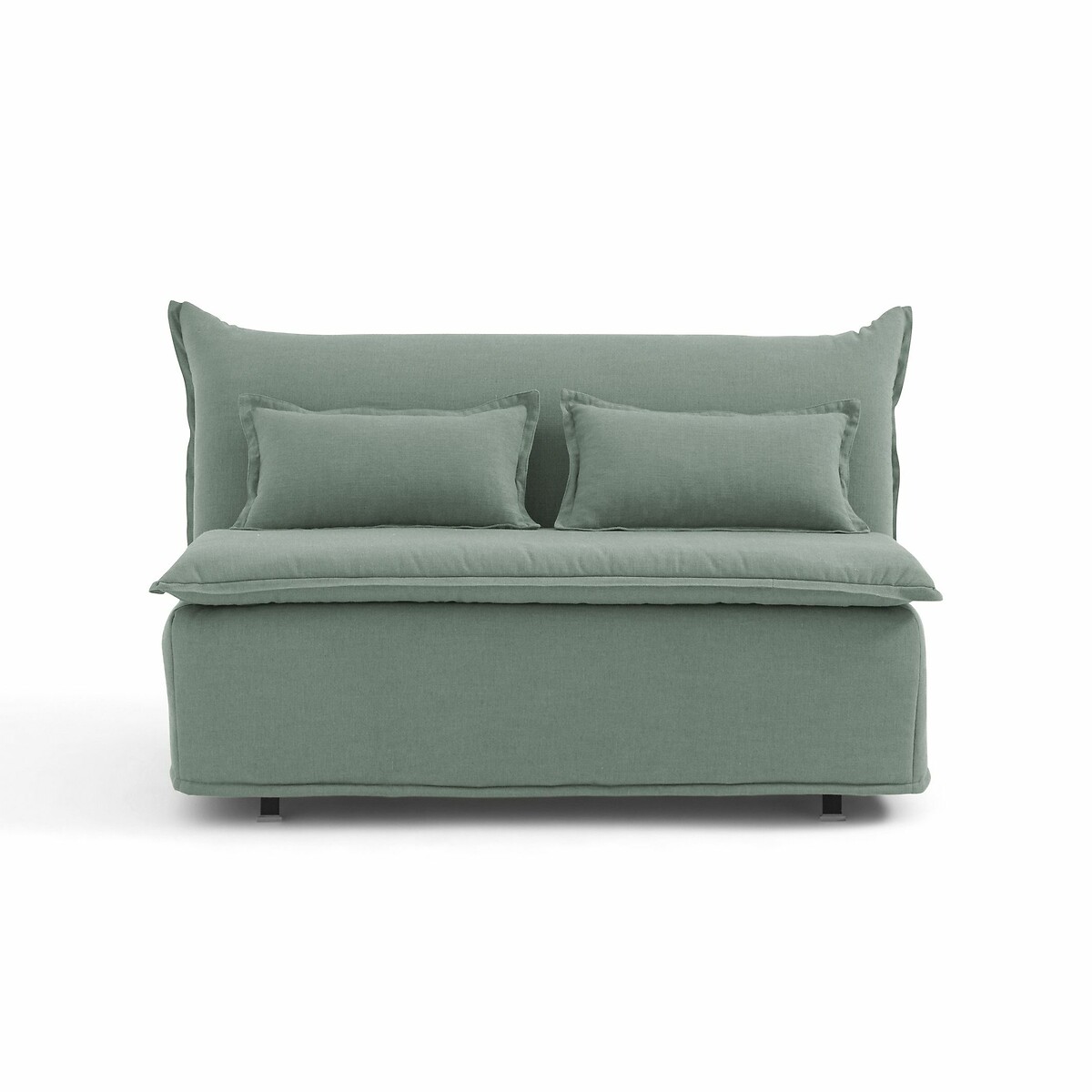 Klappsofa Olona, Strukturgewebe, Schaumstoff 10 cm von LA REDOUTE INTERIEURS