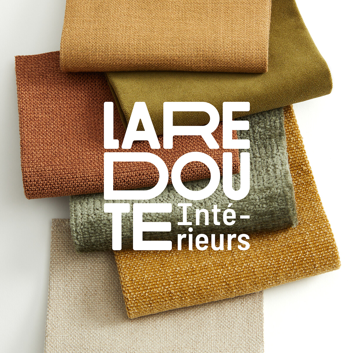 Stoffmuster Tasie, Baumwolle/Leinen von LA REDOUTE INTERIEURS