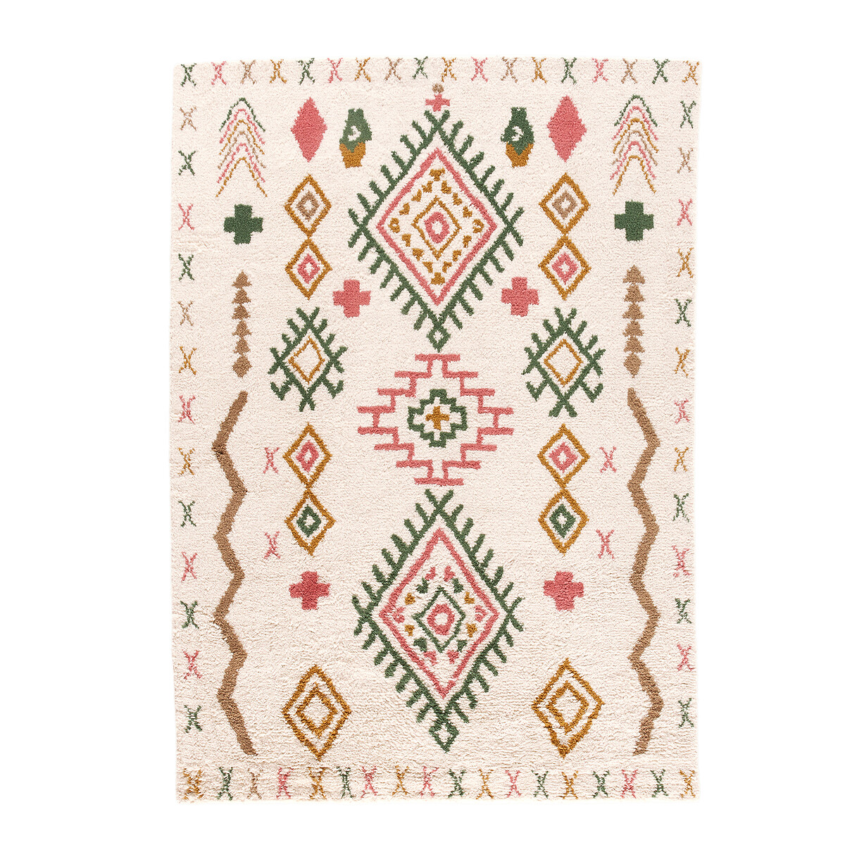 Teppich Tobi im Berberstil, Wolle von LA REDOUTE INTERIEURS