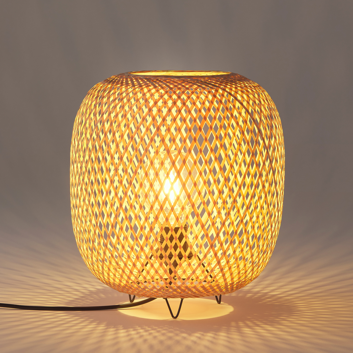 Tischlampe Katia, Bambus von LA REDOUTE INTERIEURS
