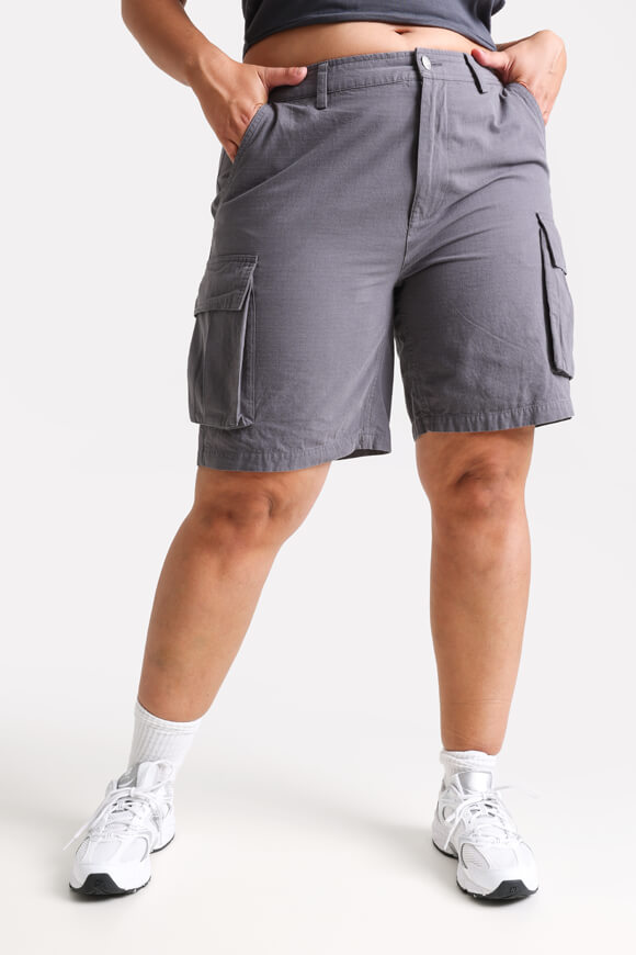 LA SHADY Cargoshorts | Dunkelgrau | Damen  | L von LA SHADY