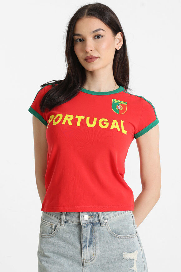 LA SHADY Crop T-Shirt | Rot | Damen | XXS LA SHADY Crop T-Shirt | Rot | Damen | XXS von LA SHADY