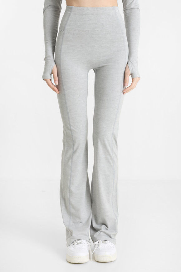 LA SHADY Flare Leggings | Grau | Damen | L LA SHADY Flare Leggings | Grau | Damen | L von LA SHADY