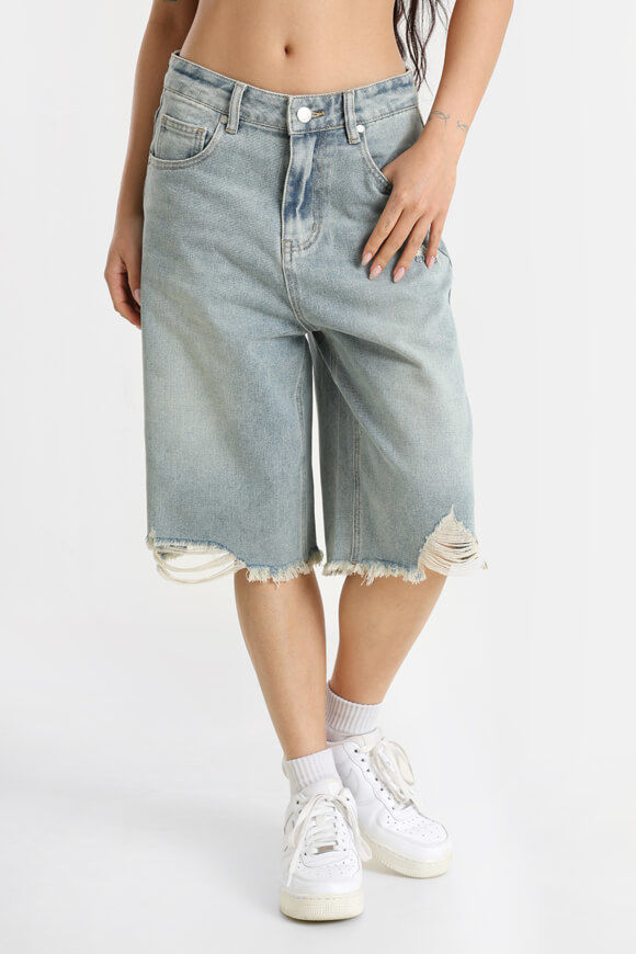 LA SHADY Jeansshorts | Hellblau | Damen  | 32 von LA SHADY