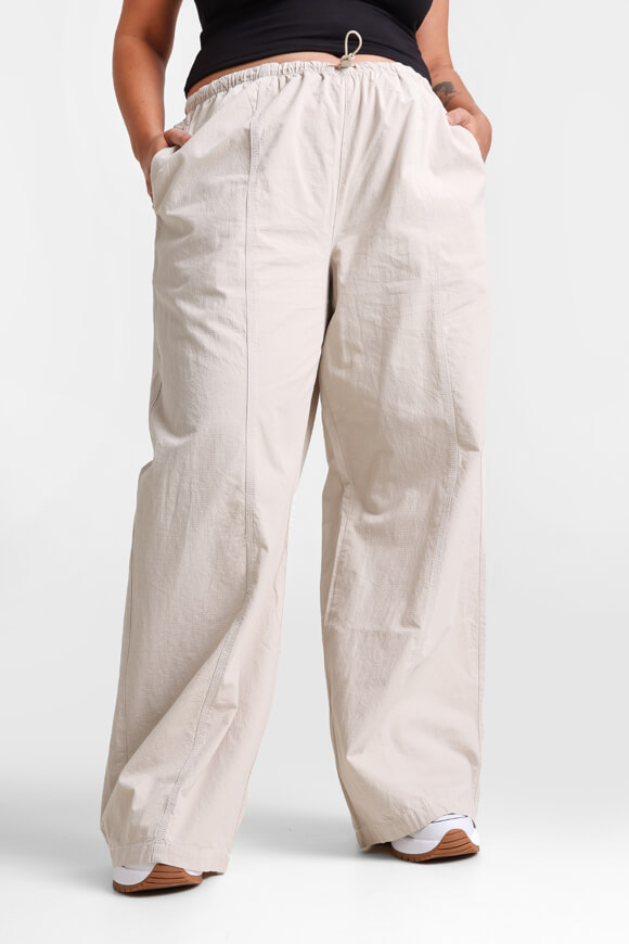 LA SHADY Parachutehose | Hellbeige | Damen  | L von LA SHADY