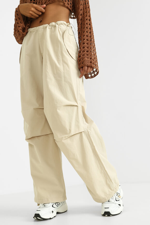 LA SHADY Parachutehose | Hellbeige | Damen  | M von LA SHADY