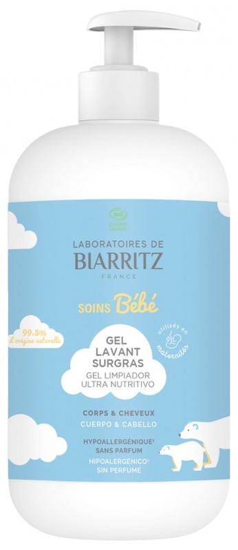 Laboratoires de Biarritz - AN Waschgel rückfettend 500ml Laboratoires de Biarritz - AN Waschgel rückfettend 500ml von LABORATOIRES DE BIARRITZ