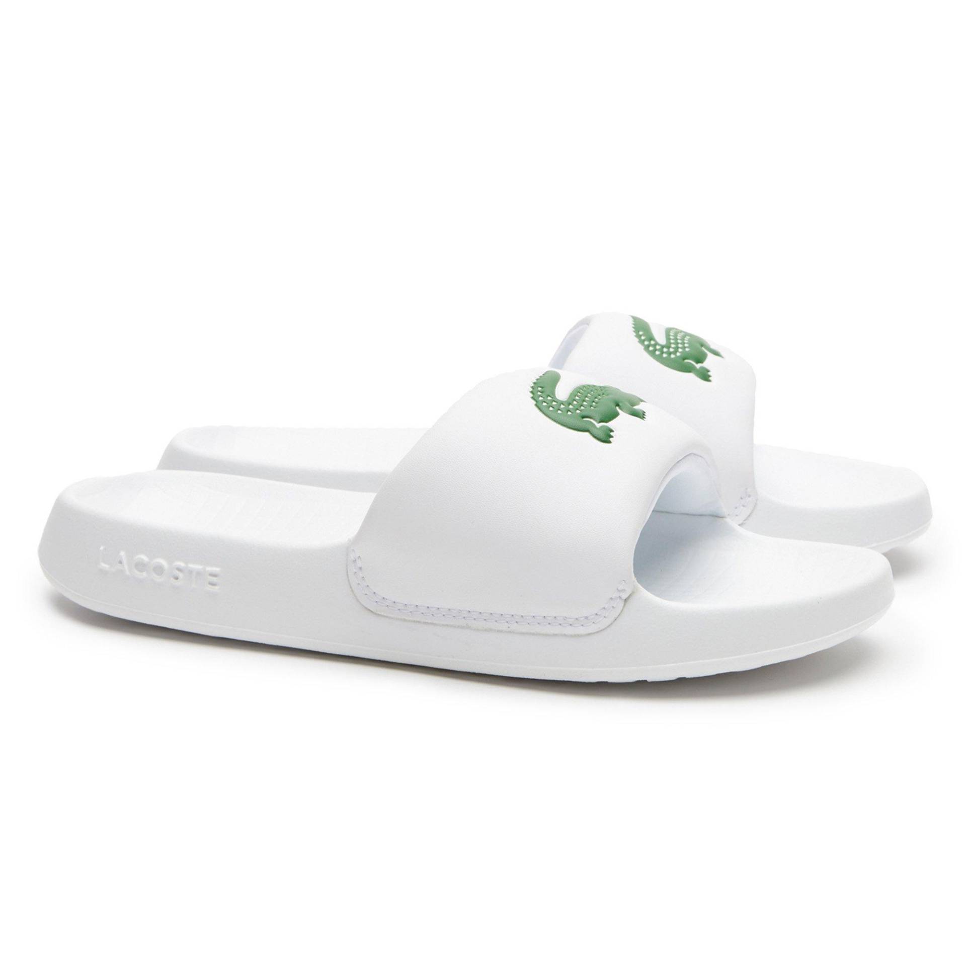 Badesandale Herren Weiss 42 von LACOSTE