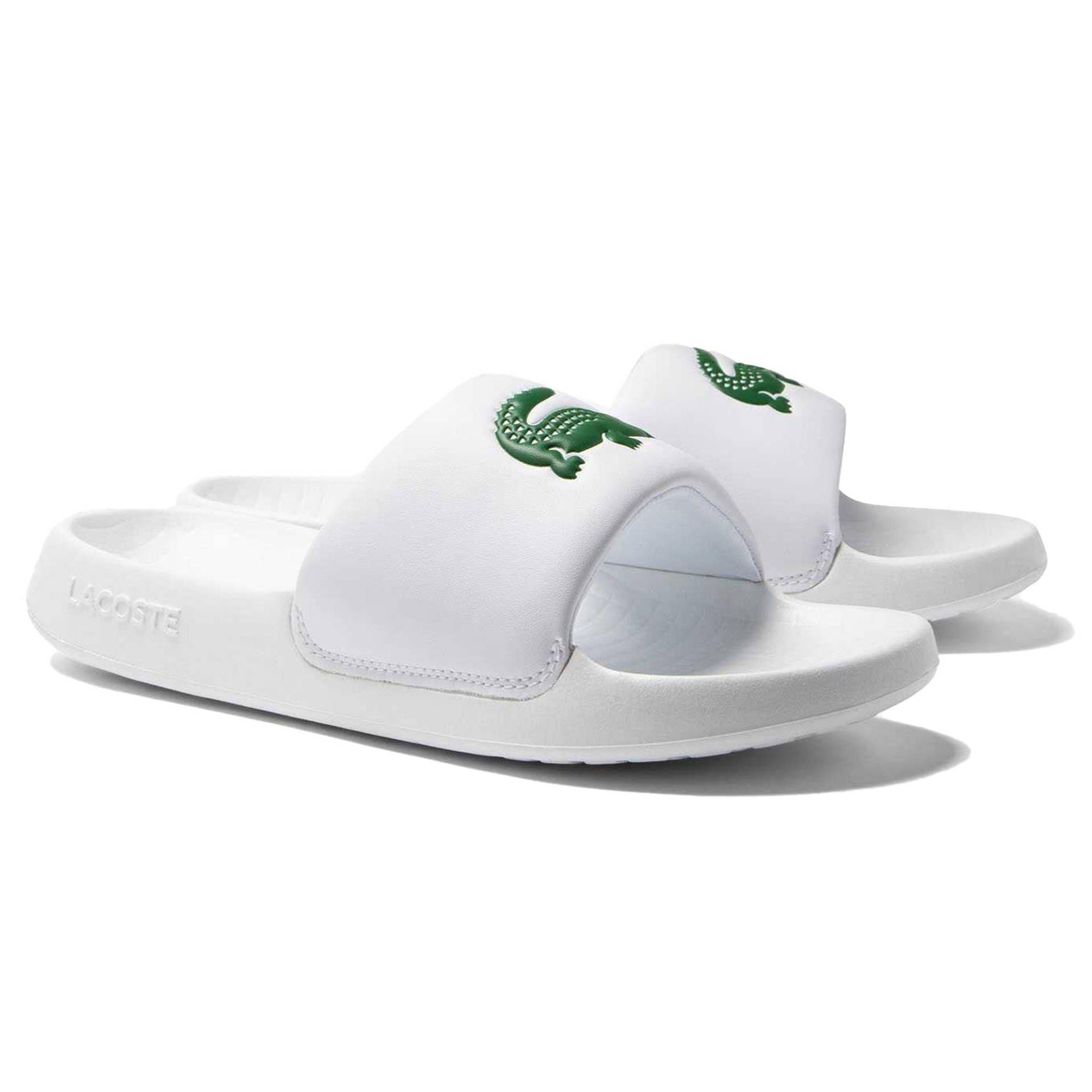 Badesandalen Herren Weiss 46 von LACOSTE