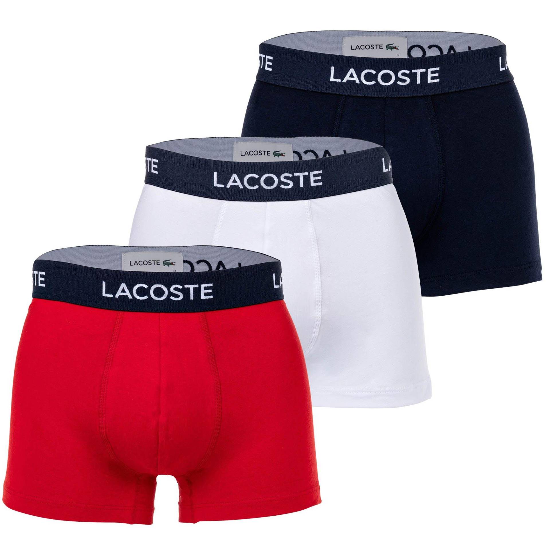 Boxershort Stretch Herren Multicolor L von LACOSTE