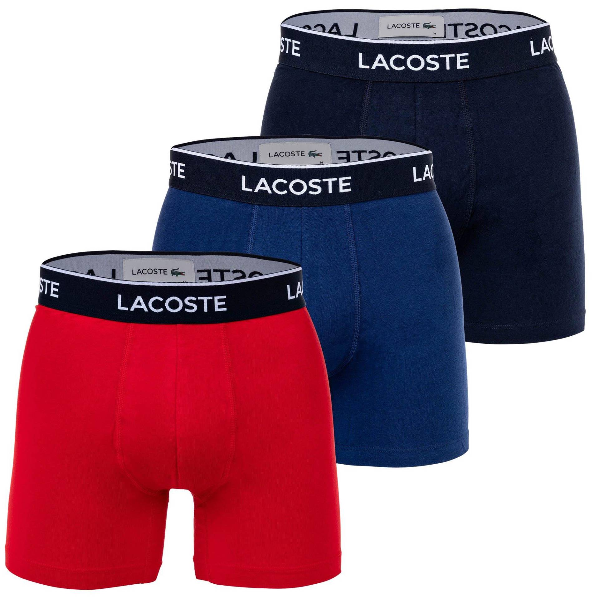 Boxershort Stretch Herren Multicolor XL von LACOSTE