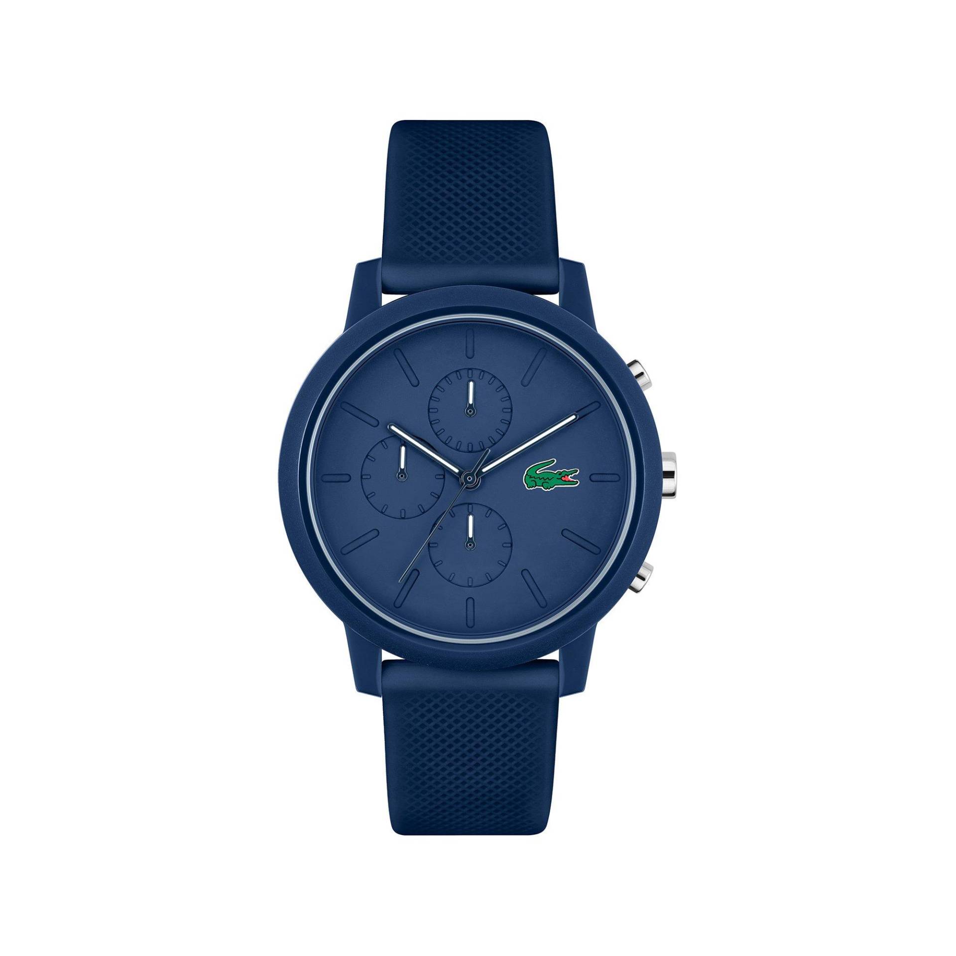 Chronograph Uhr Damen Blau 43mm von LACOSTE