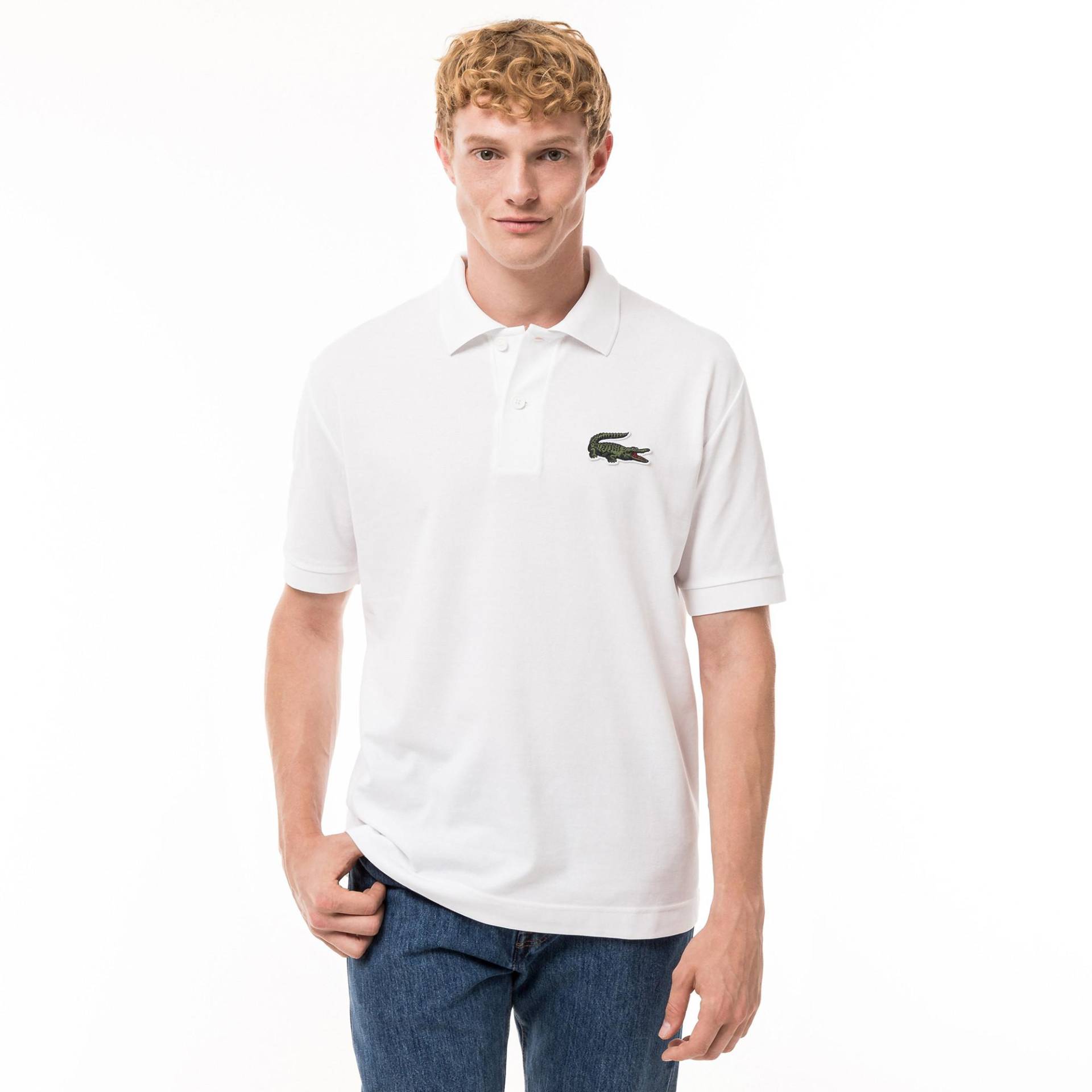 Poloshirt, Kurzarm Herren Weiss XXL von LACOSTE