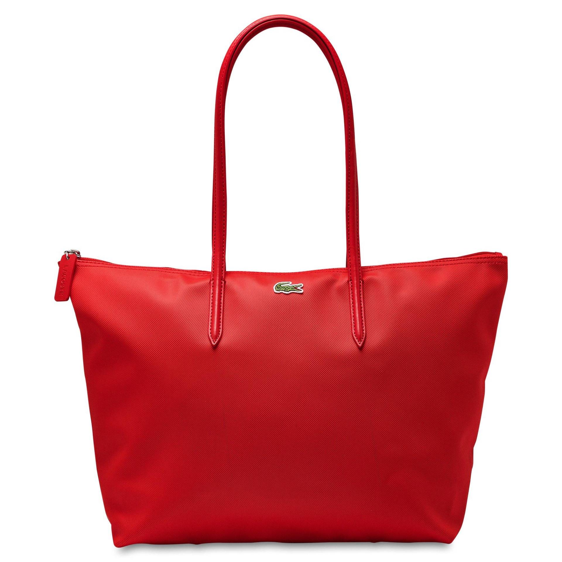 Shopper-tasche Damen Rot ONE SIZE von LACOSTE