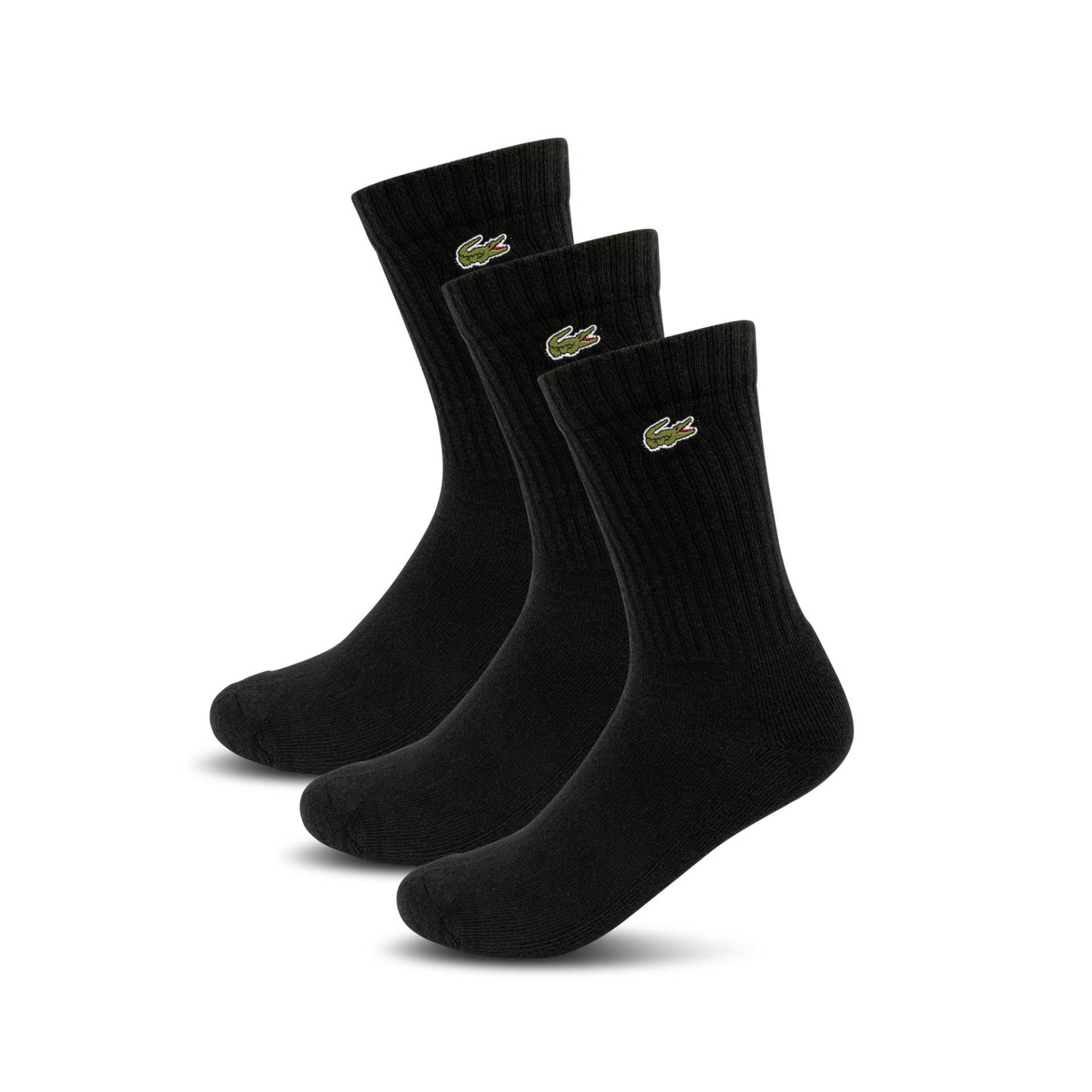 Multipack, Socken Herren Black 39-42 von LACOSTE