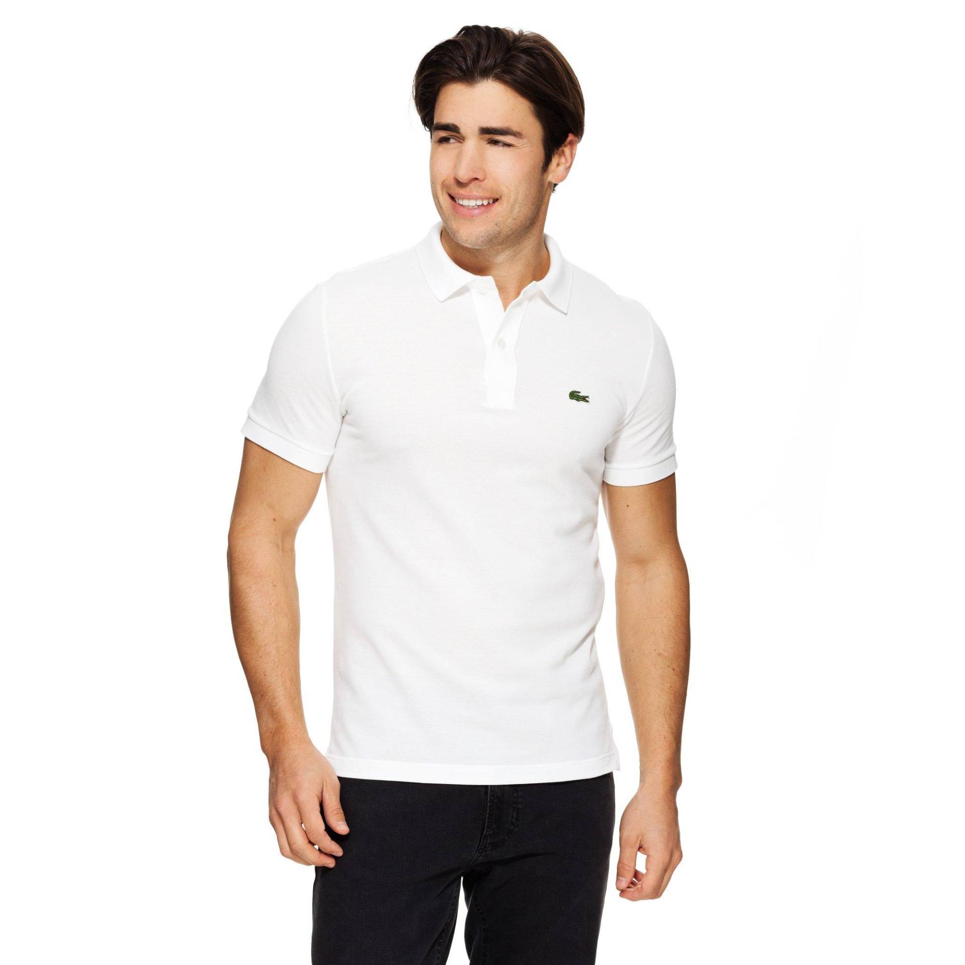 Poloshirt, Slim Fit, Kurzarm Herren Weiss T5 von LACOSTE