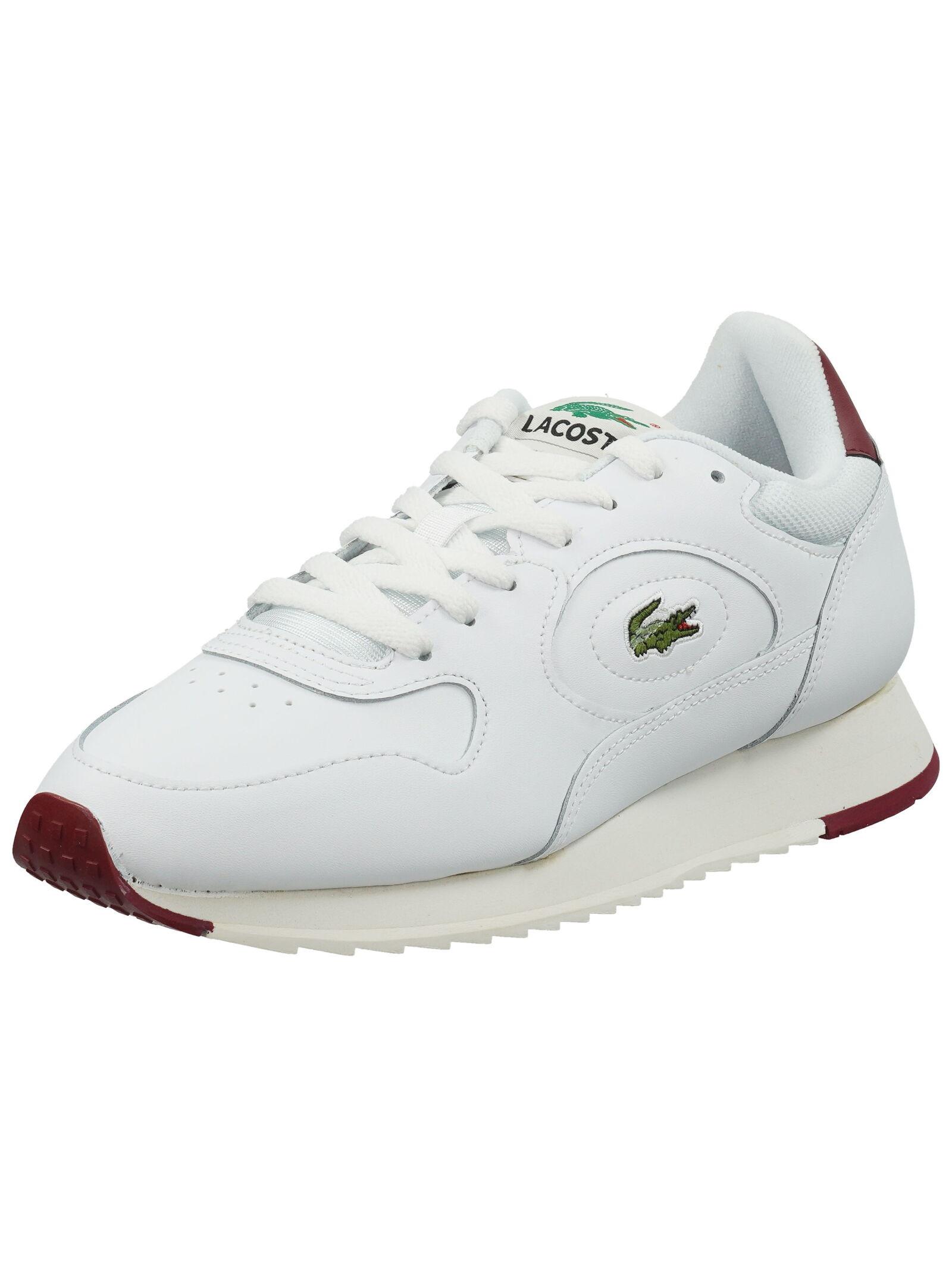 Sneaker 46sma0012 Herren Weiss 44.5 von LACOSTE