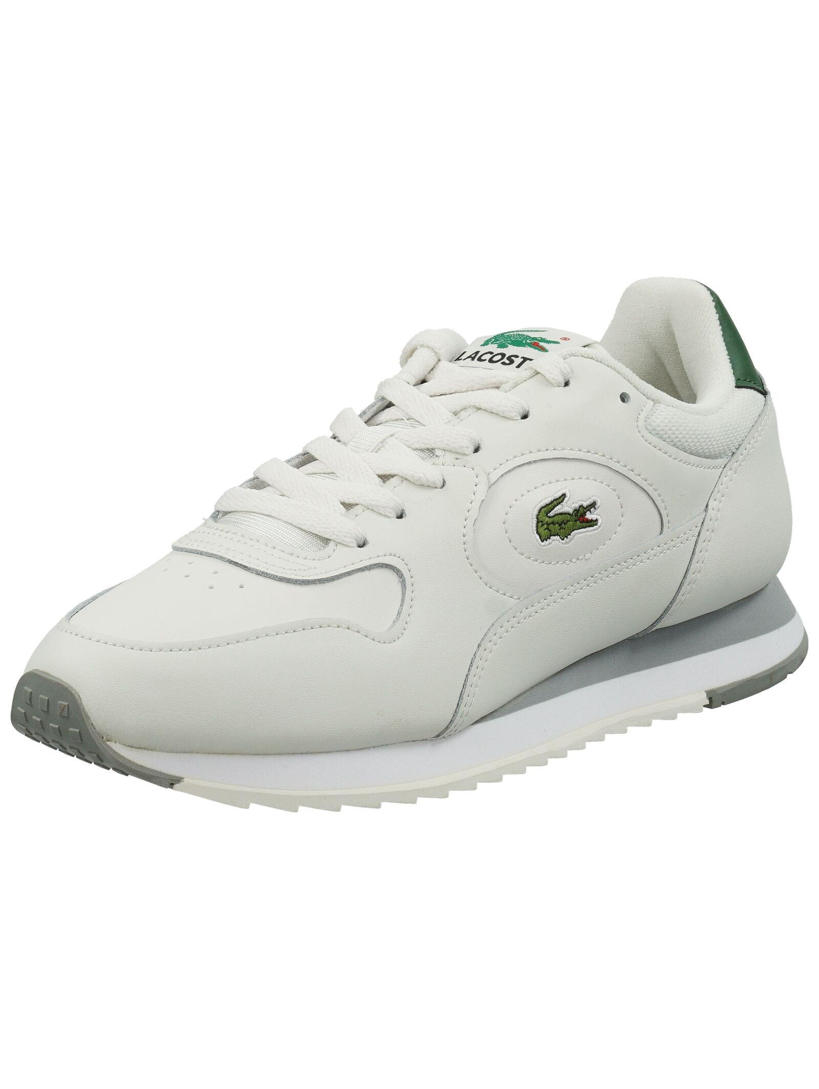 Sneaker 46sma0012 Herren Weiss 44.5 von LACOSTE