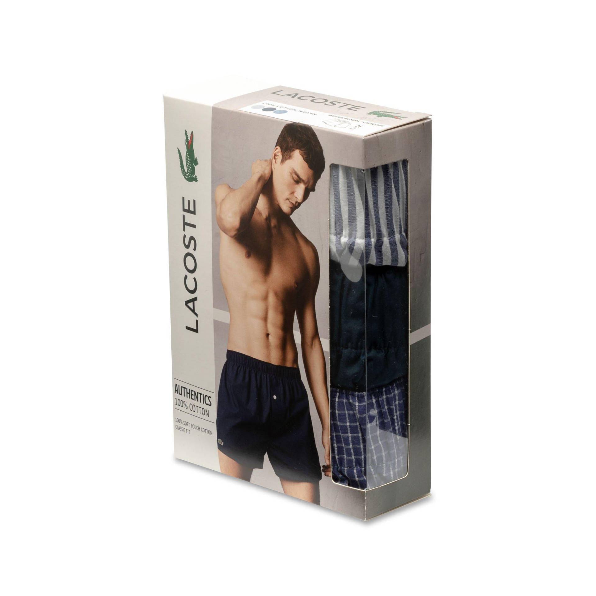 Triopack, Pantys Herren Marine L von LACOSTE