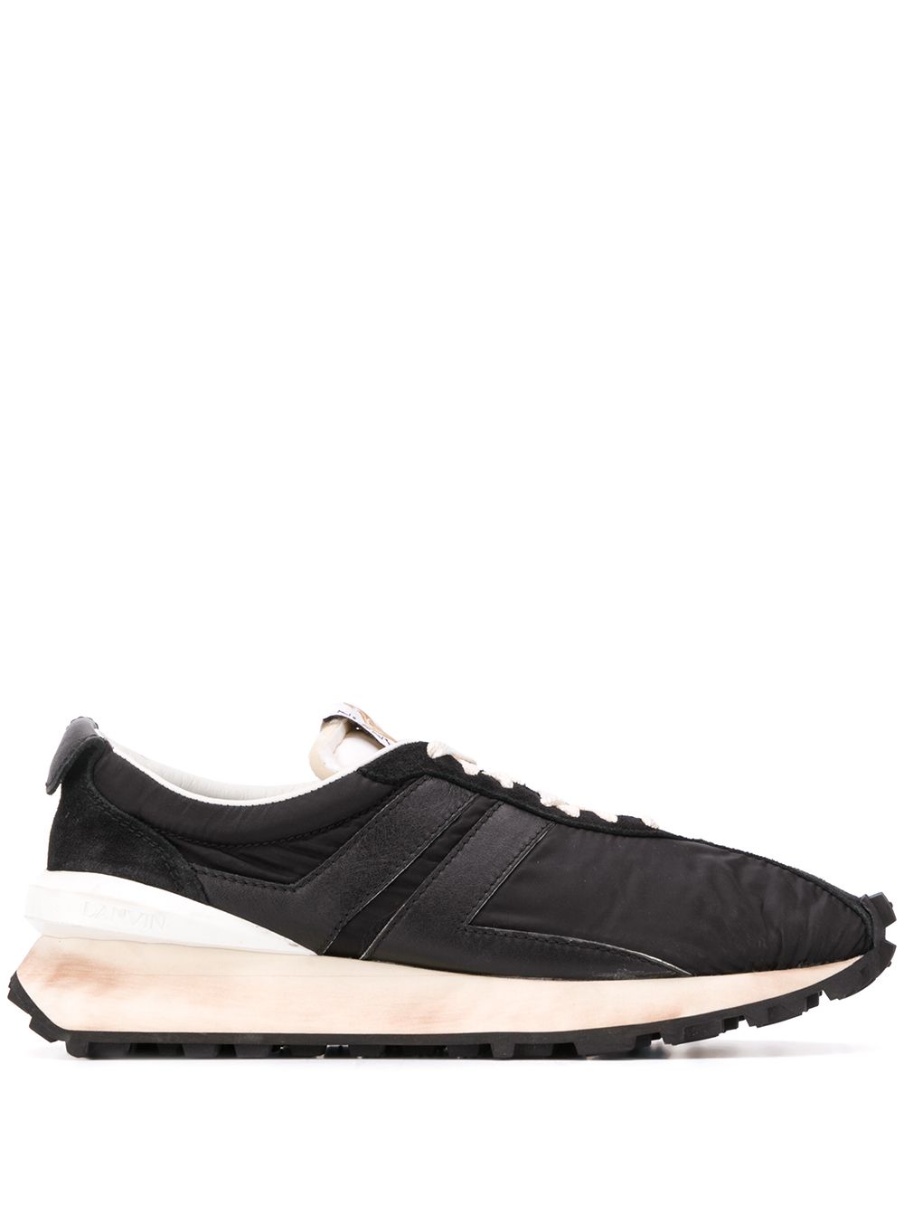 Lanvin Bumper low-top sneakers - Black von Lanvin