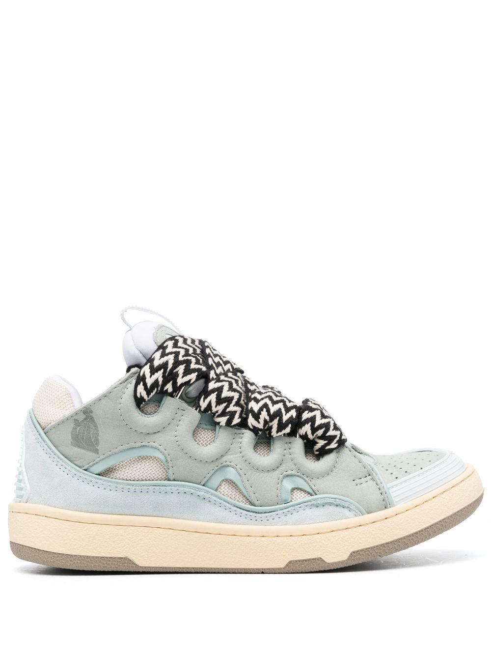 Lanvin Curb lace-up sneakers - Blue von Lanvin