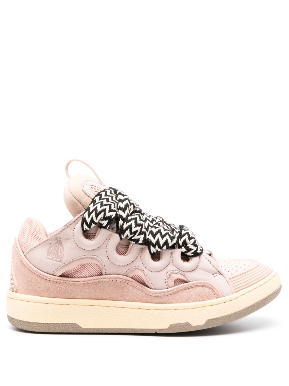 Lanvin Curb lace-up sneakers - Pink von Lanvin