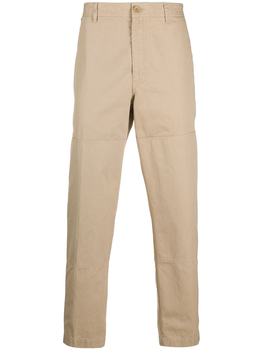Lanvin straight-leg cotton trousers - Neutrals von Lanvin