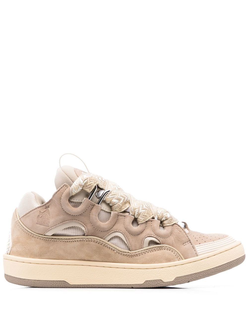 Lanvin chunky lace-up sneakers - Brown von Lanvin