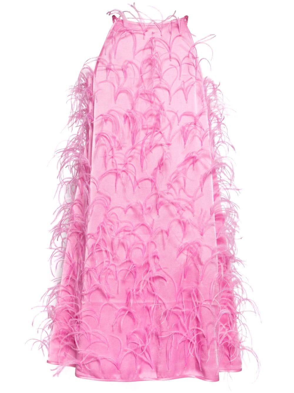 LAPOINTE ostrich feather shift dress - Pink von LAPOINTE