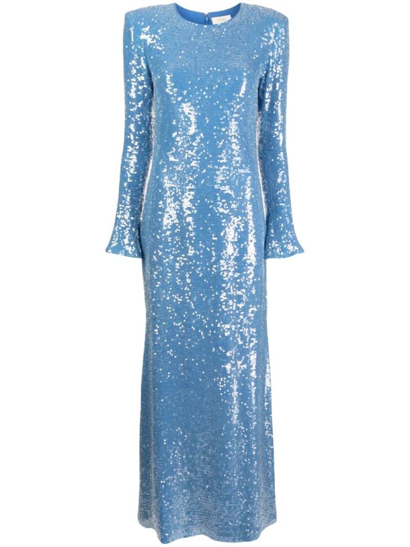 LAPOINTE sequin-embellished maxi dress - Blue von LAPOINTE