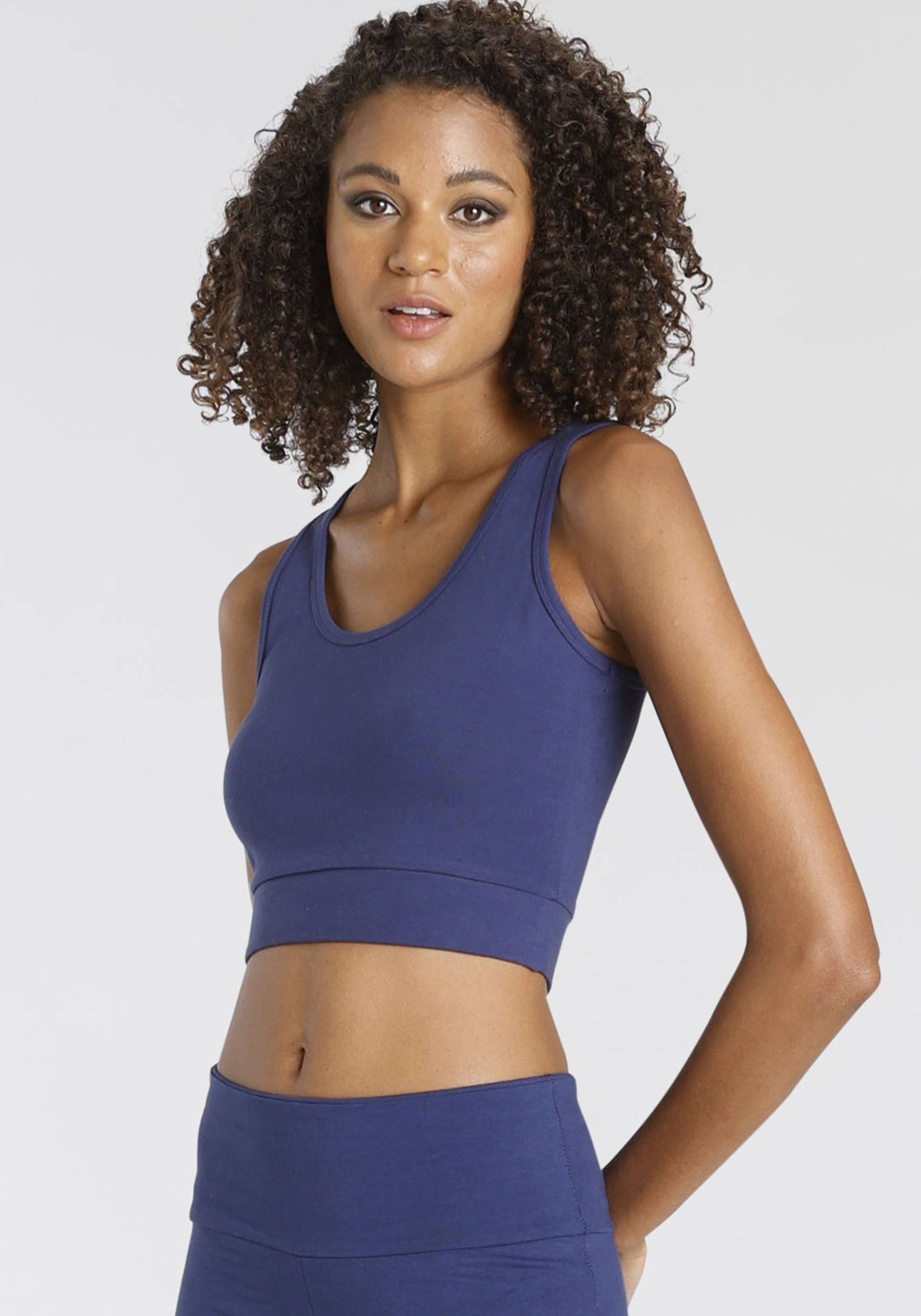 LASCANA ACTIVE Sporttop »-Basic-Crop-Top« von LASCANA ACTIVE